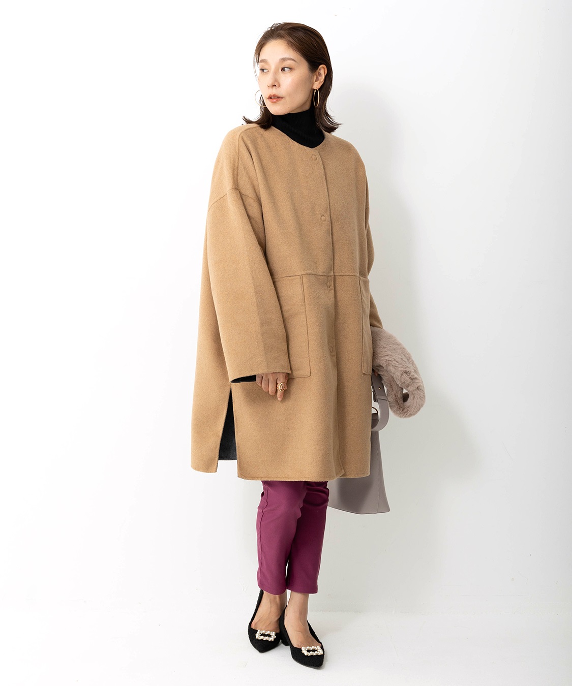 リバーシブルコート ONE'S TRUE｜クロスプラス公式通販サイト