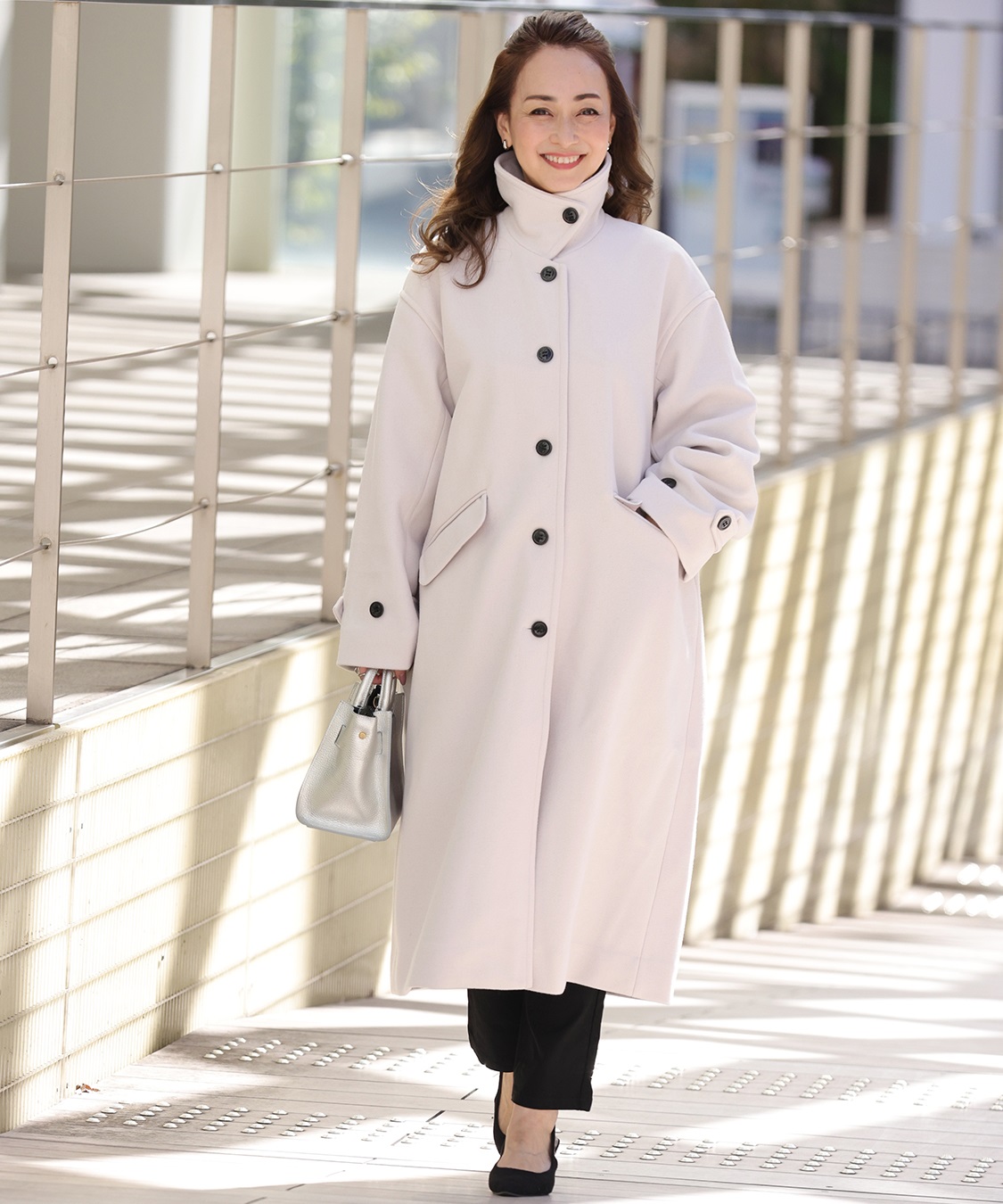 ONE‘S TRUE メルトンステンカラーコート_sub_10