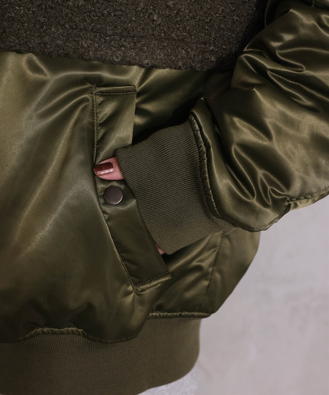 ONE‘S TRUE ハイブリッドブルゾン_sub_7