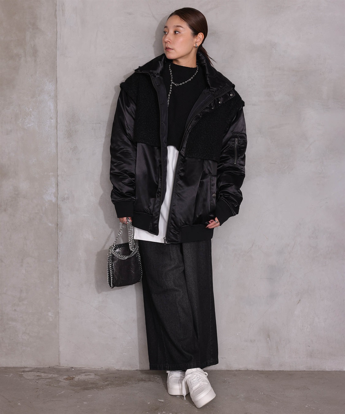 ONE‘S TRUE ハイブリッドブルゾン_sub_18