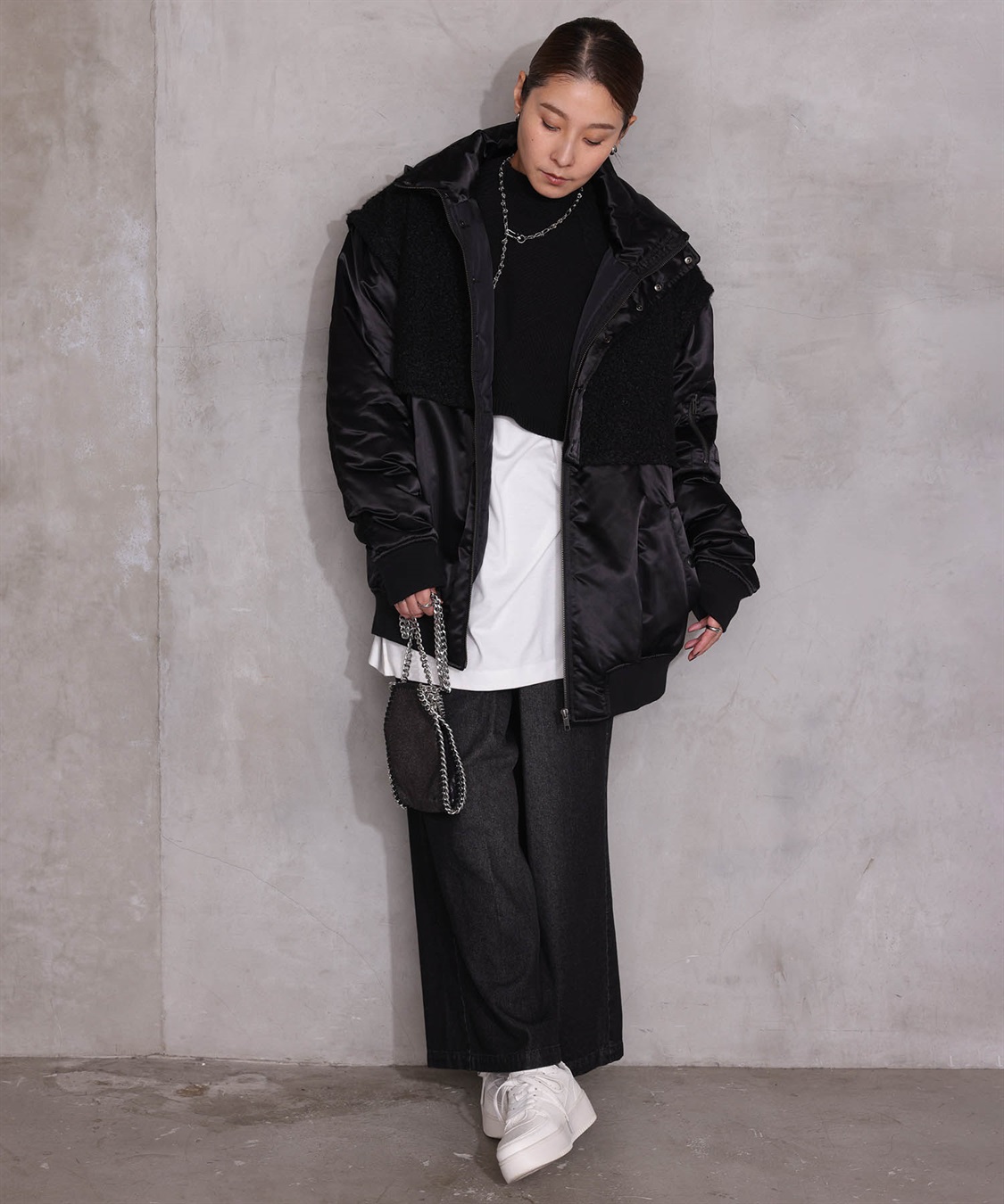 ONE‘S TRUE ハイブリッドブルゾン_sub_21