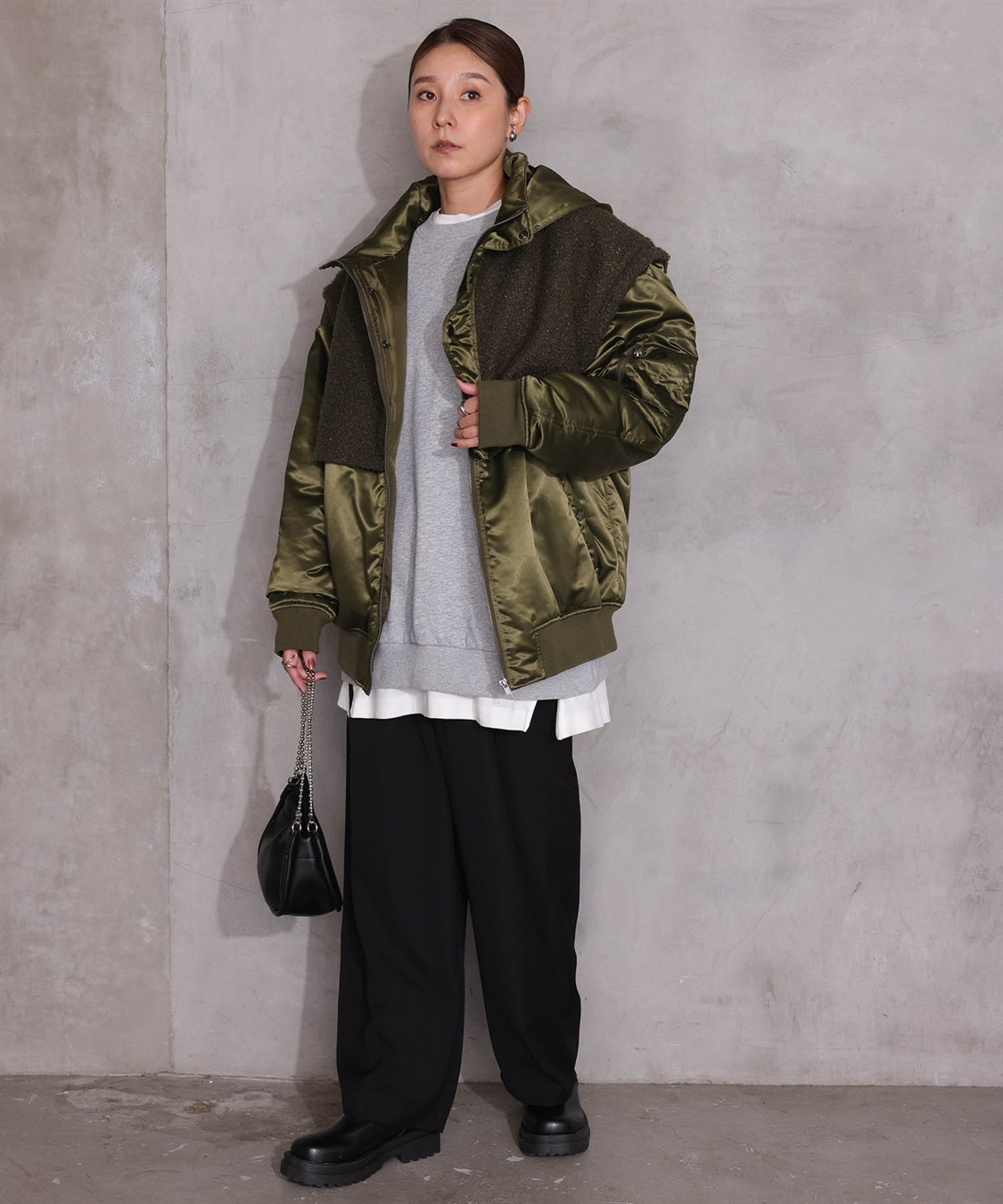 ONE‘S TRUE ハイブリッドブルゾン_sub_27