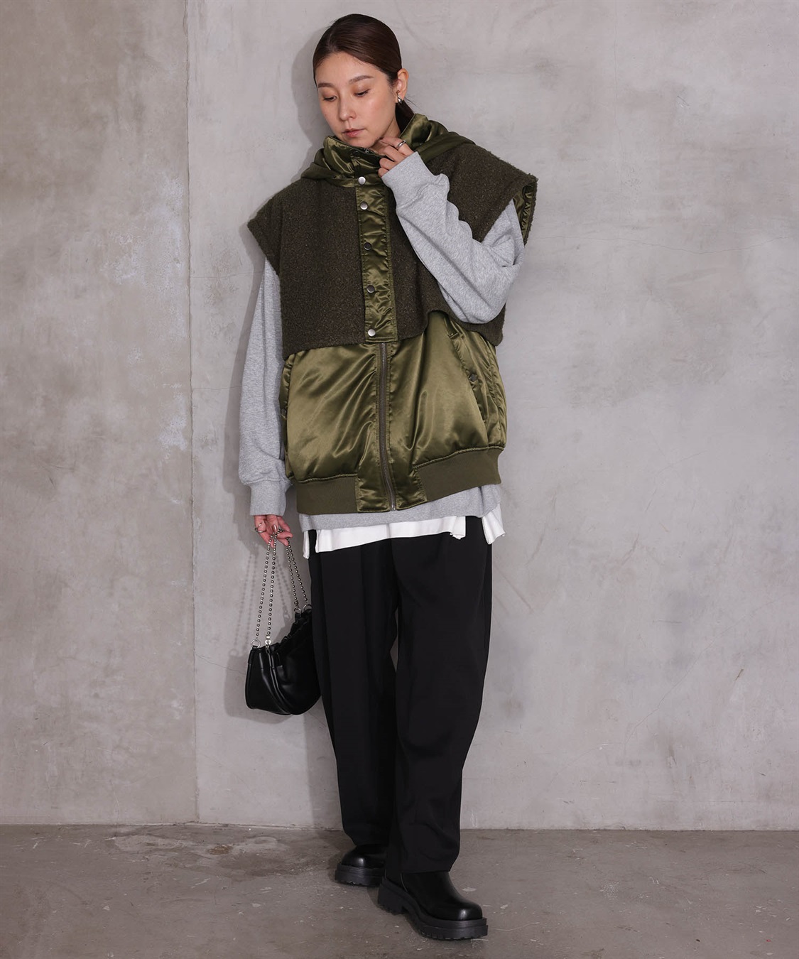 ONE‘S TRUE ハイブリッドブルゾン_sub_28