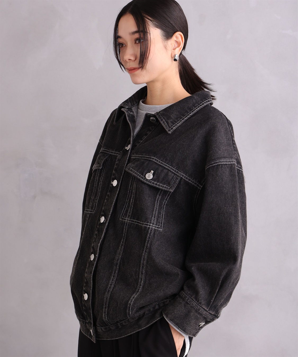 ONE‘S TRUE オーバーデニムジャケット_sub_16