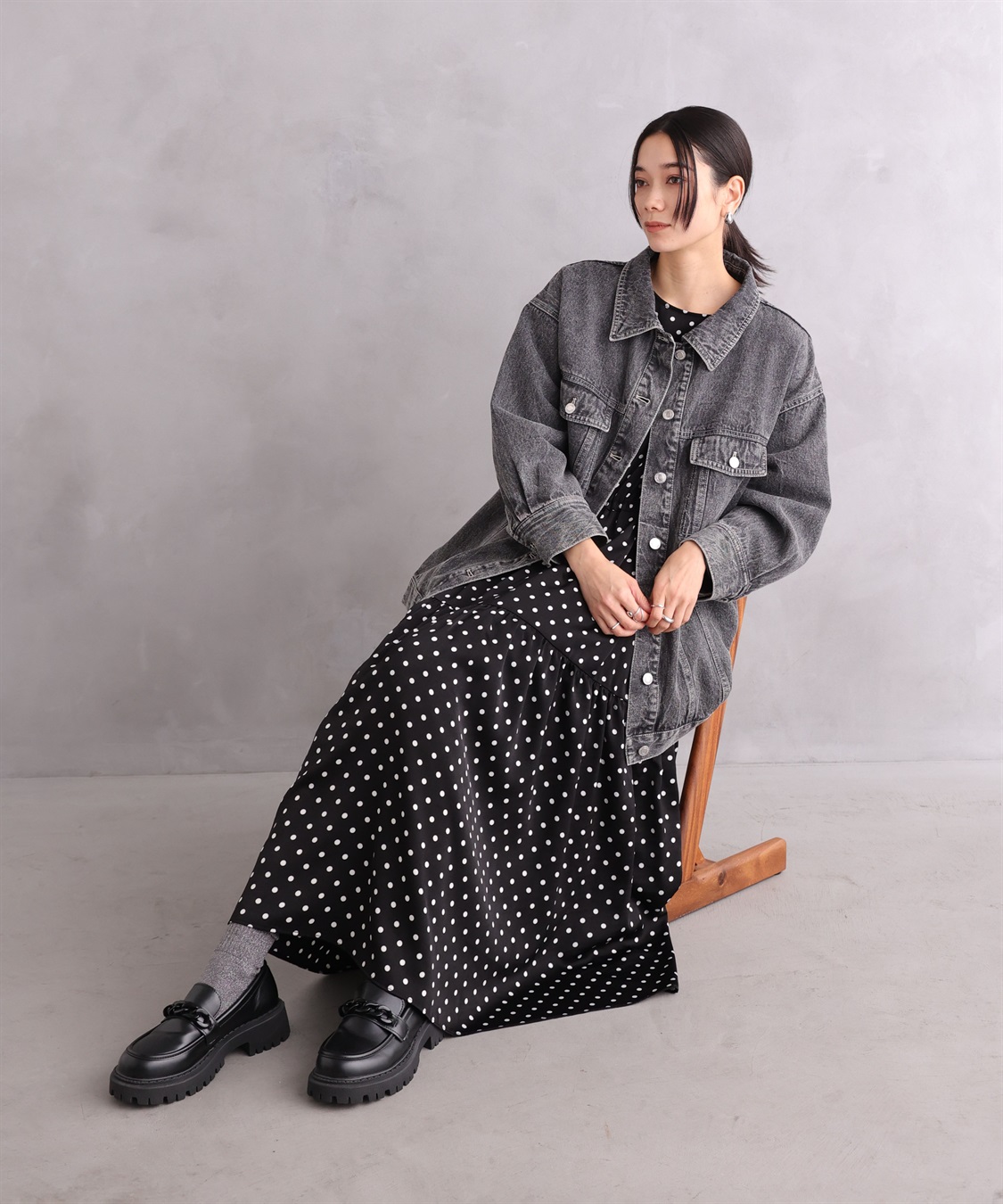 ONE‘S TRUE オーバーデニムジャケット_sub_23