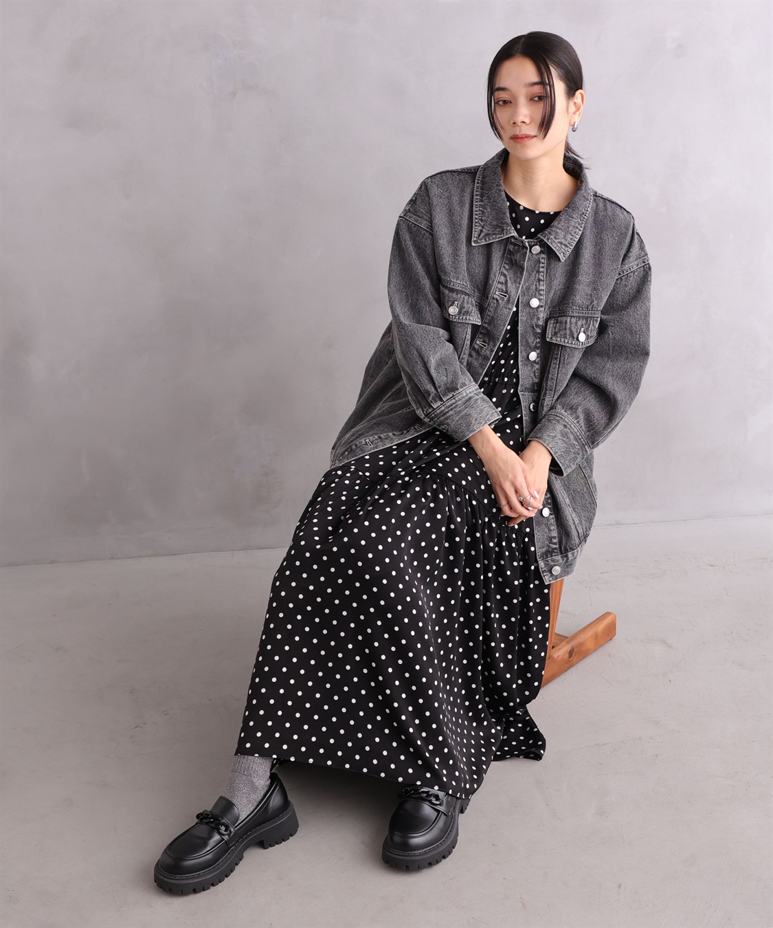 ONE‘S TRUE オーバーデニムジャケット_sub_24