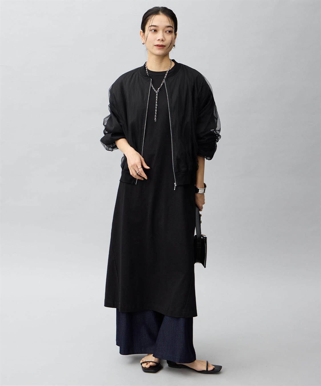 ONE‘S TRUE シアーチェックブルゾン_sub_14