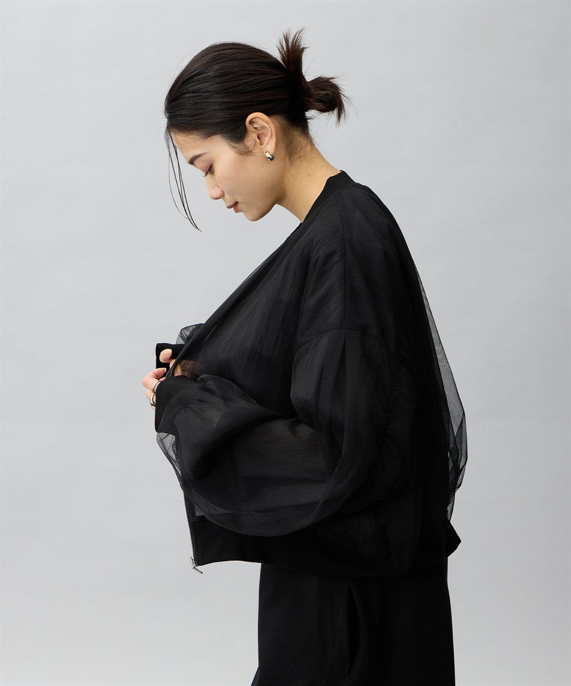 ONE‘S TRUE シアーチェックブルゾン_sub_15