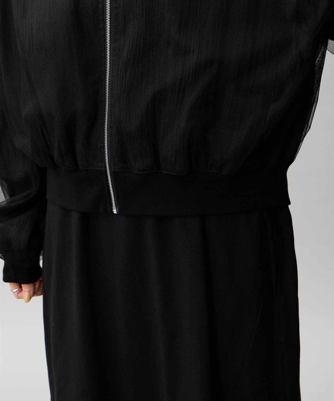 ONE‘S TRUE シアーチェックブルゾン_sub_20