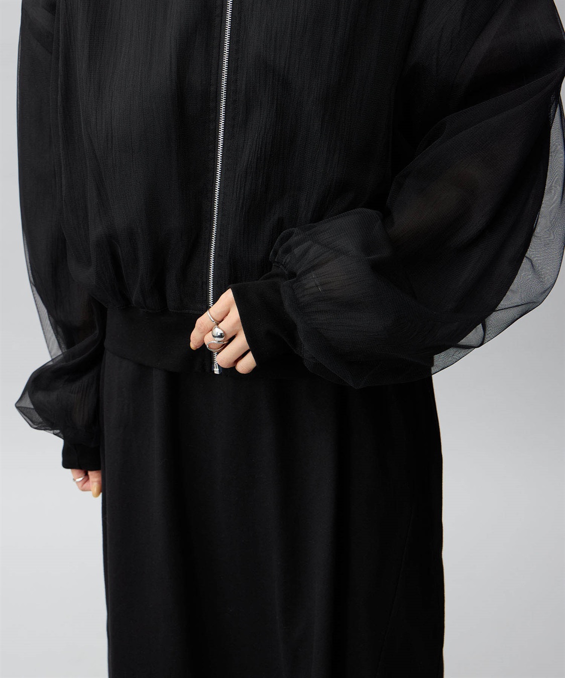 ONE‘S TRUE シアーチェックブルゾン_sub_21