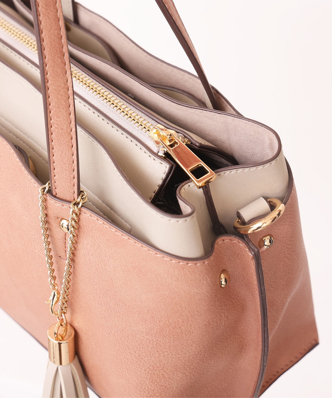 ONE‘S TRUE 配色トートBAG_sub_1