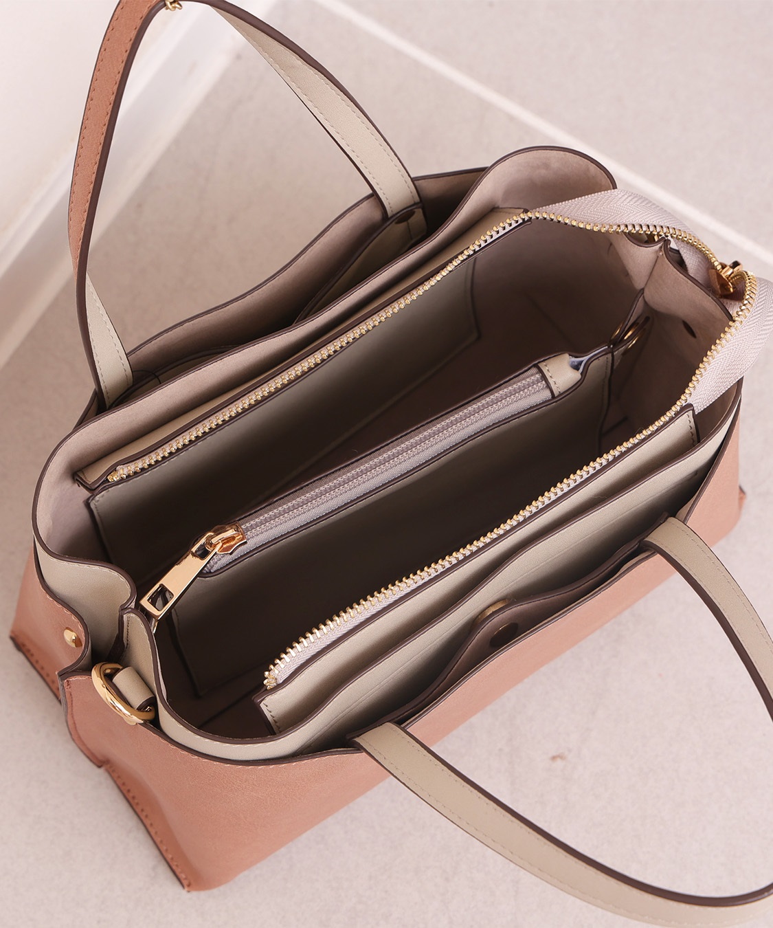 ONE‘S TRUE 配色トートBAG_sub_2