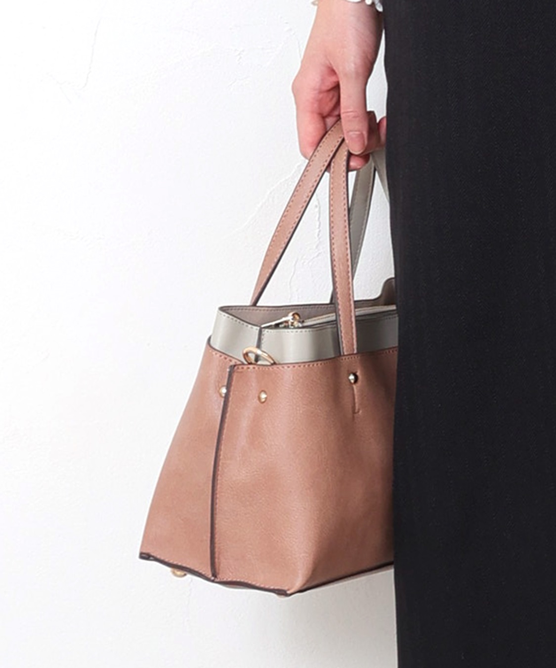 ONE‘S TRUE 配色トートBAG_sub_5