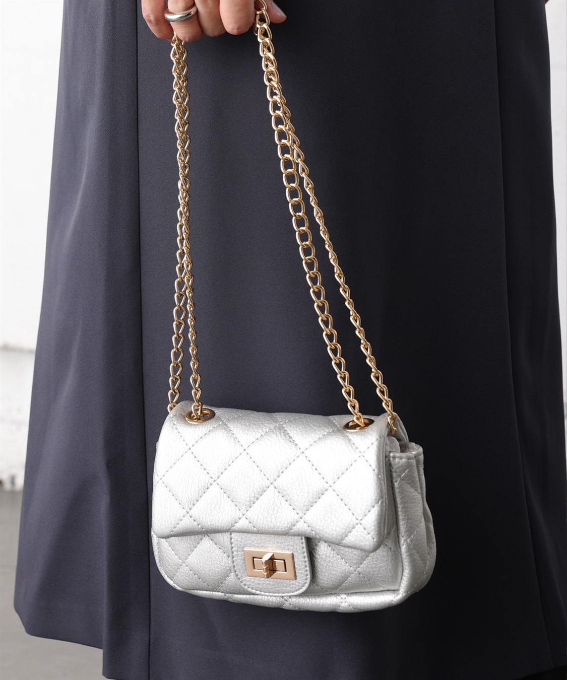 ONE‘S TRUE 合皮キルトBAG_sub_2