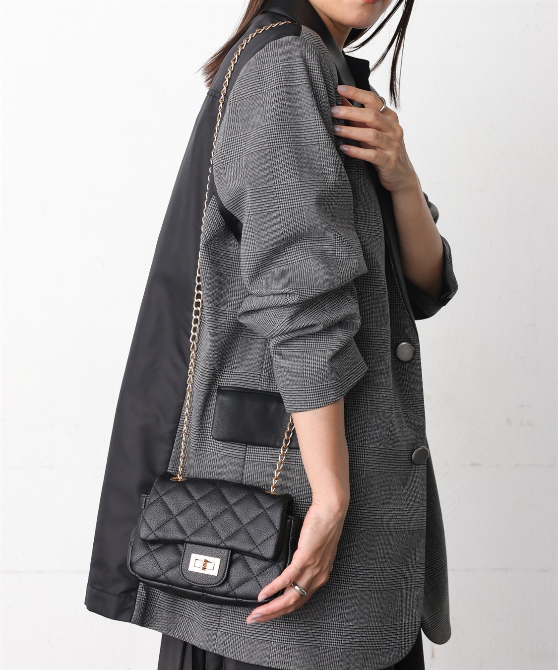 ONE‘S TRUE 合皮キルトBAG_sub_5