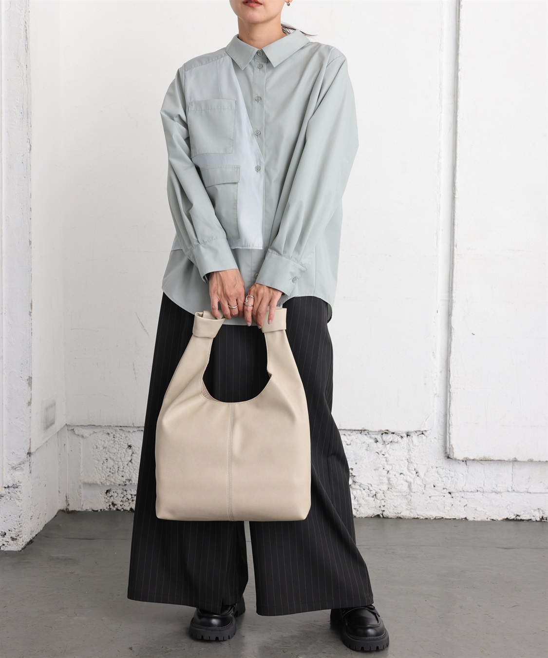 ONE‘S TRUE 合皮ショルダーBAG_sub_10