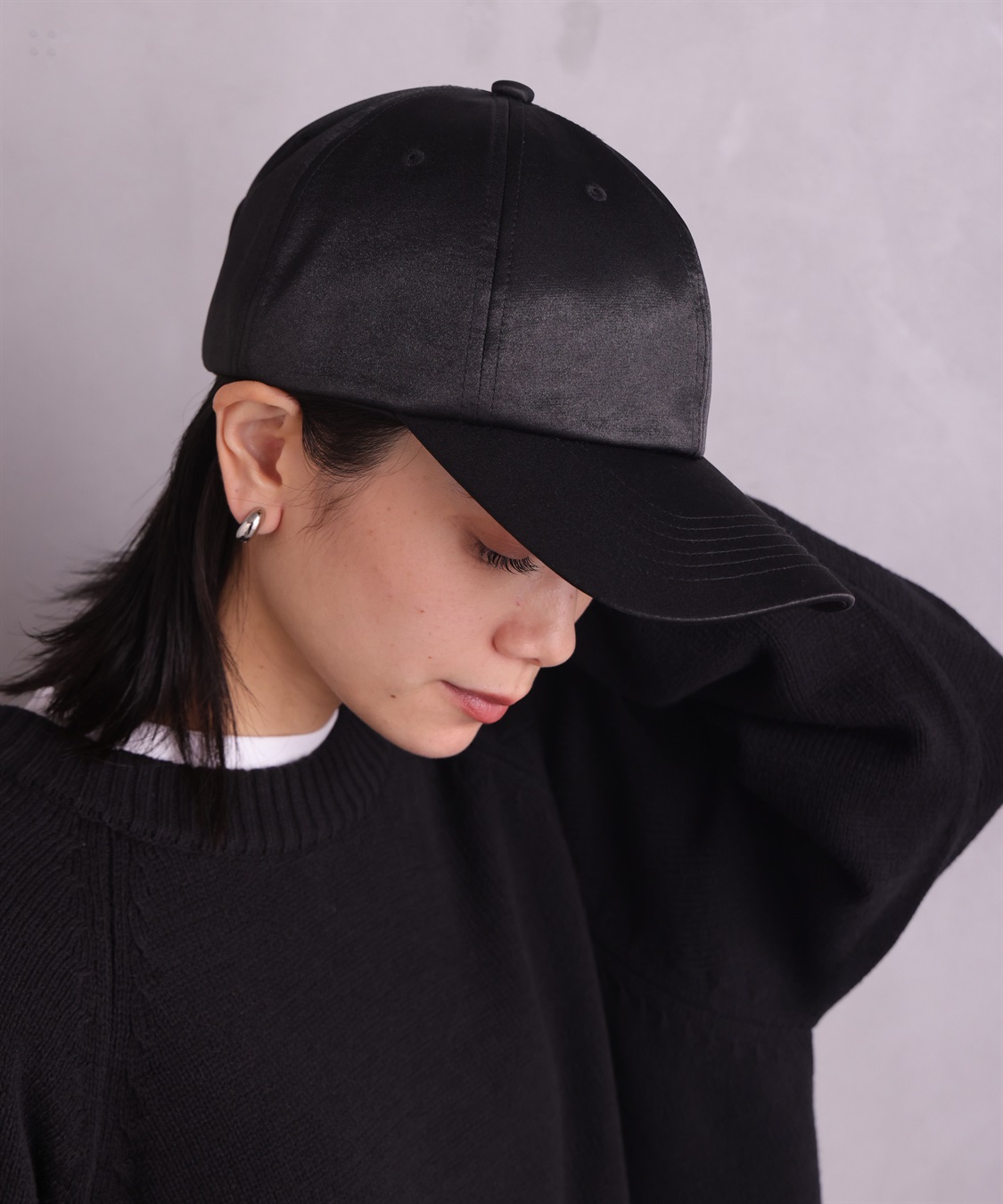 MASU(エムエーエスユー)のLONG EAR CAP BLACK(キャップ)の通販