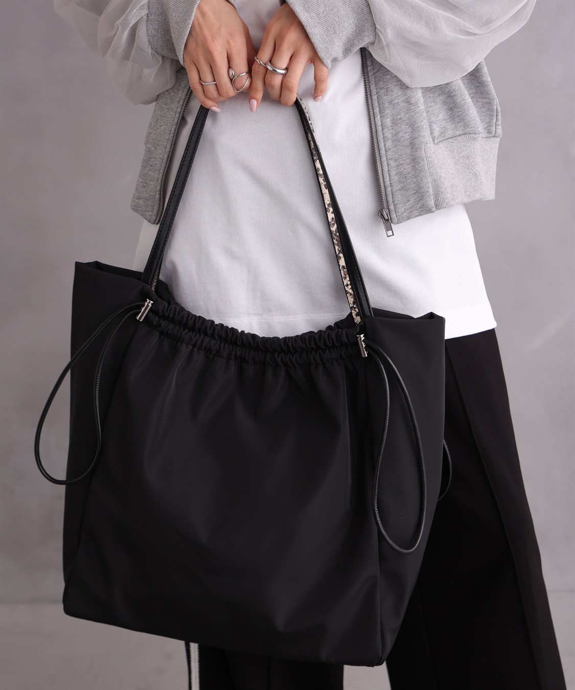 ONE‘S TRUE ドロストトートバッグ_sub_1