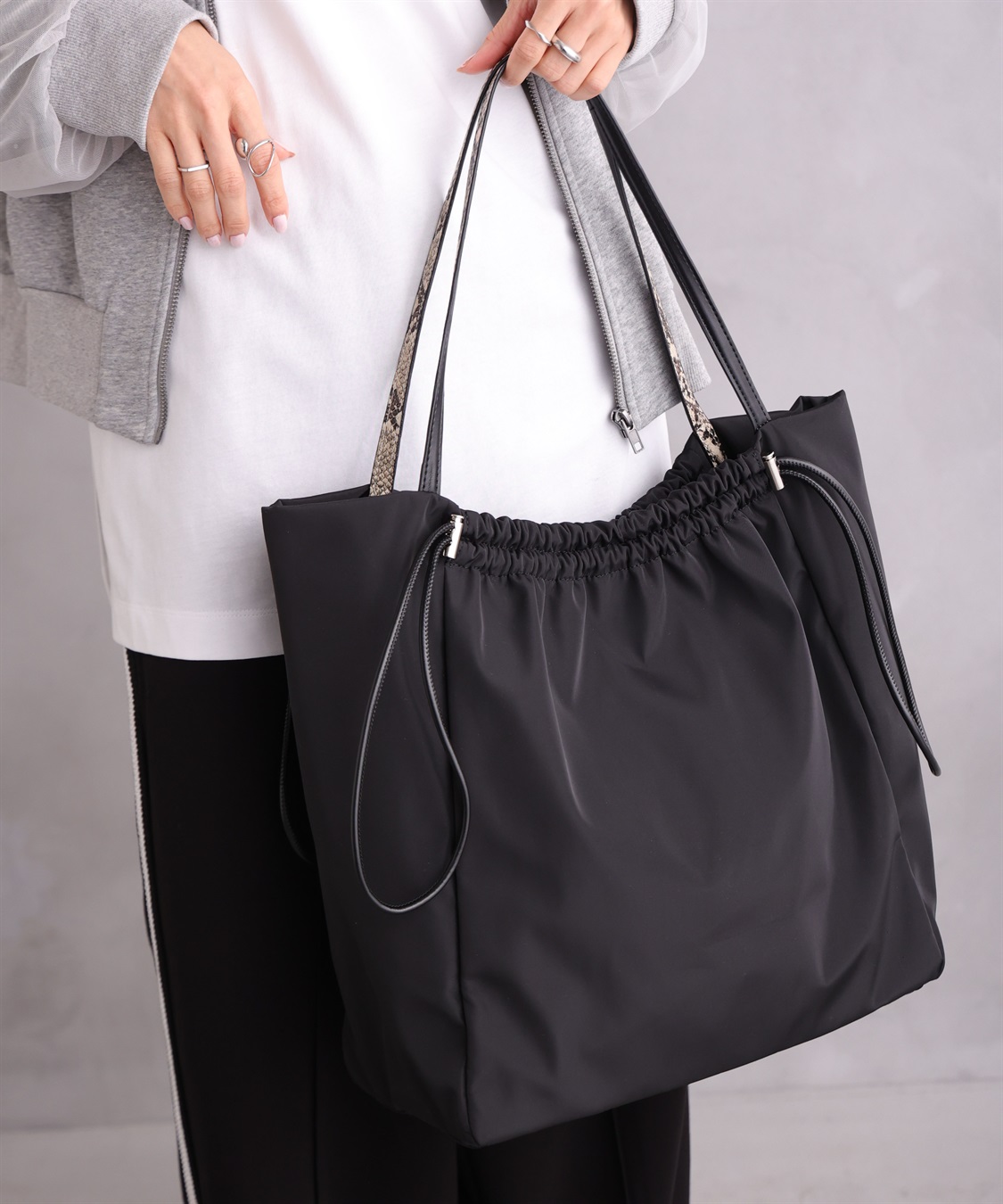 ONE‘S TRUE ドロストトートバッグ_sub_3