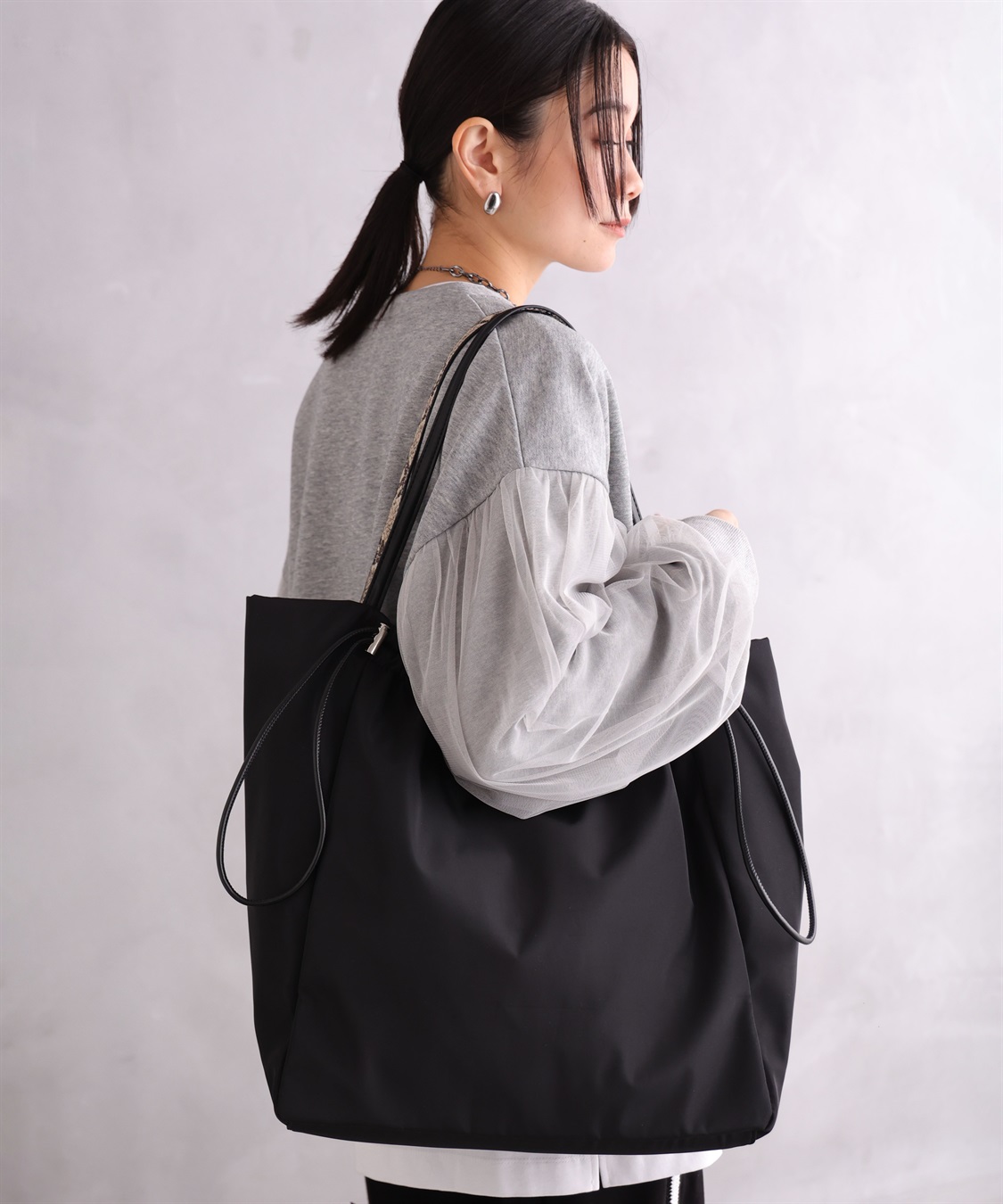 ONE‘S TRUE ドロストトートバッグ_sub_15