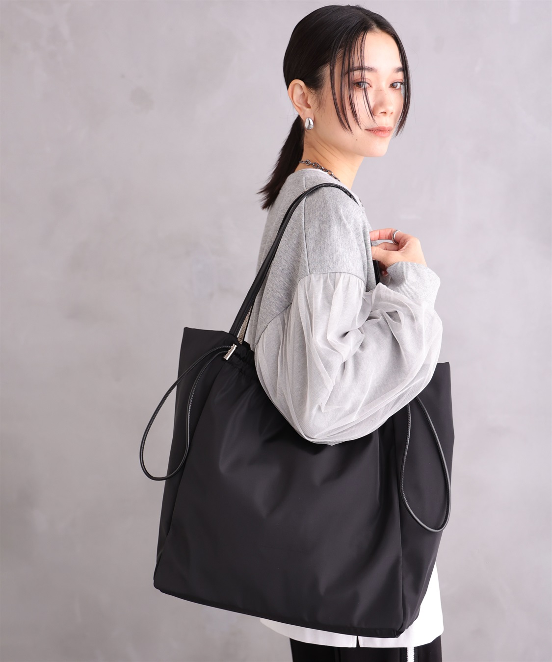 ONE‘S TRUE ドロストトートバッグ_sub_16