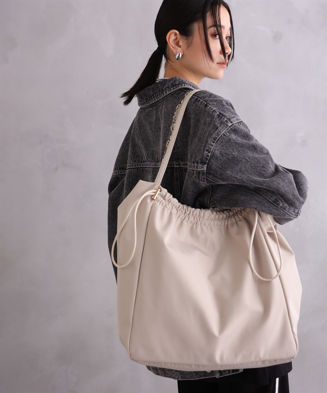 ONE‘S TRUE ドロストトートバッグ_sub_21