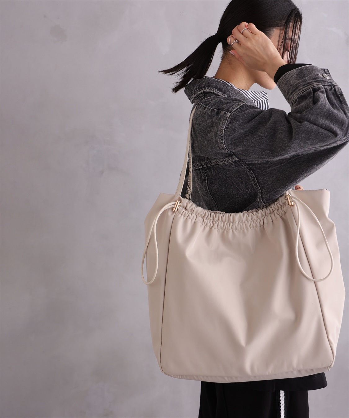 ONE‘S TRUE ドロストトートバッグ_sub_22