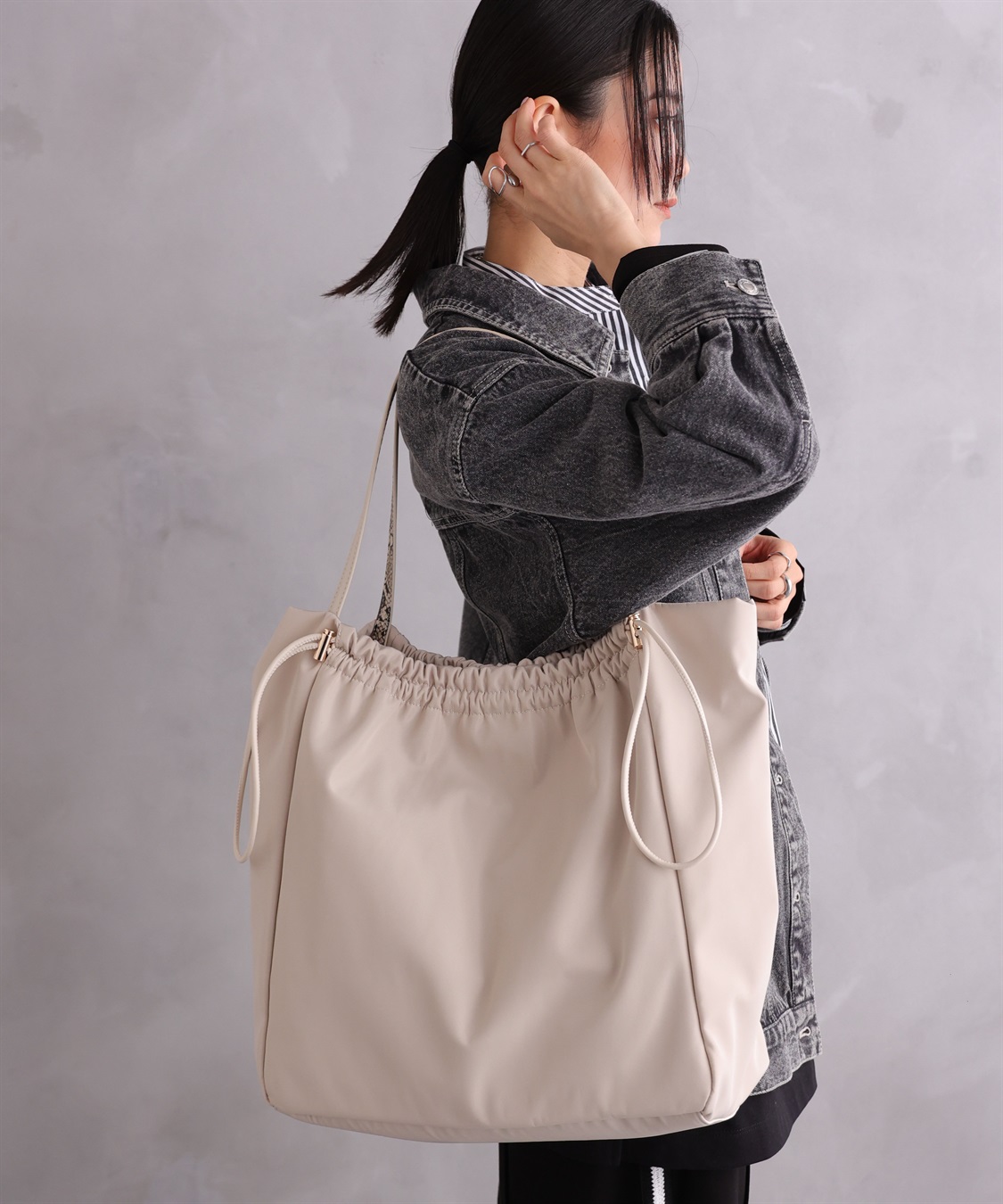 ONE‘S TRUE ドロストトートバッグ_sub_23