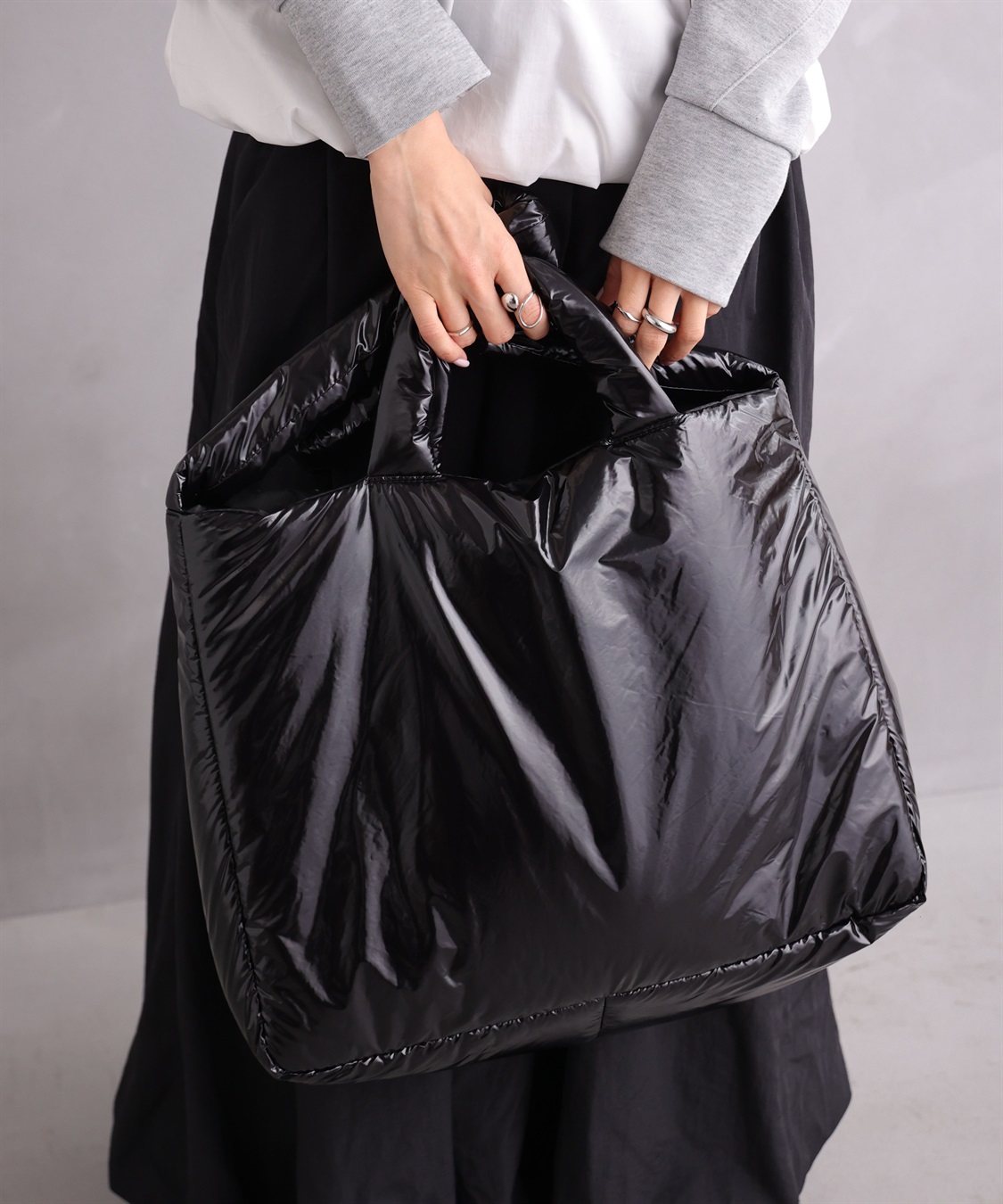 ONE‘S TRUE メタリックパフバッグ_sub_8