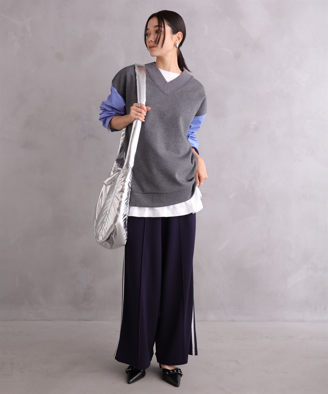 ONE‘S TRUE メタリックパフバッグ_sub_11