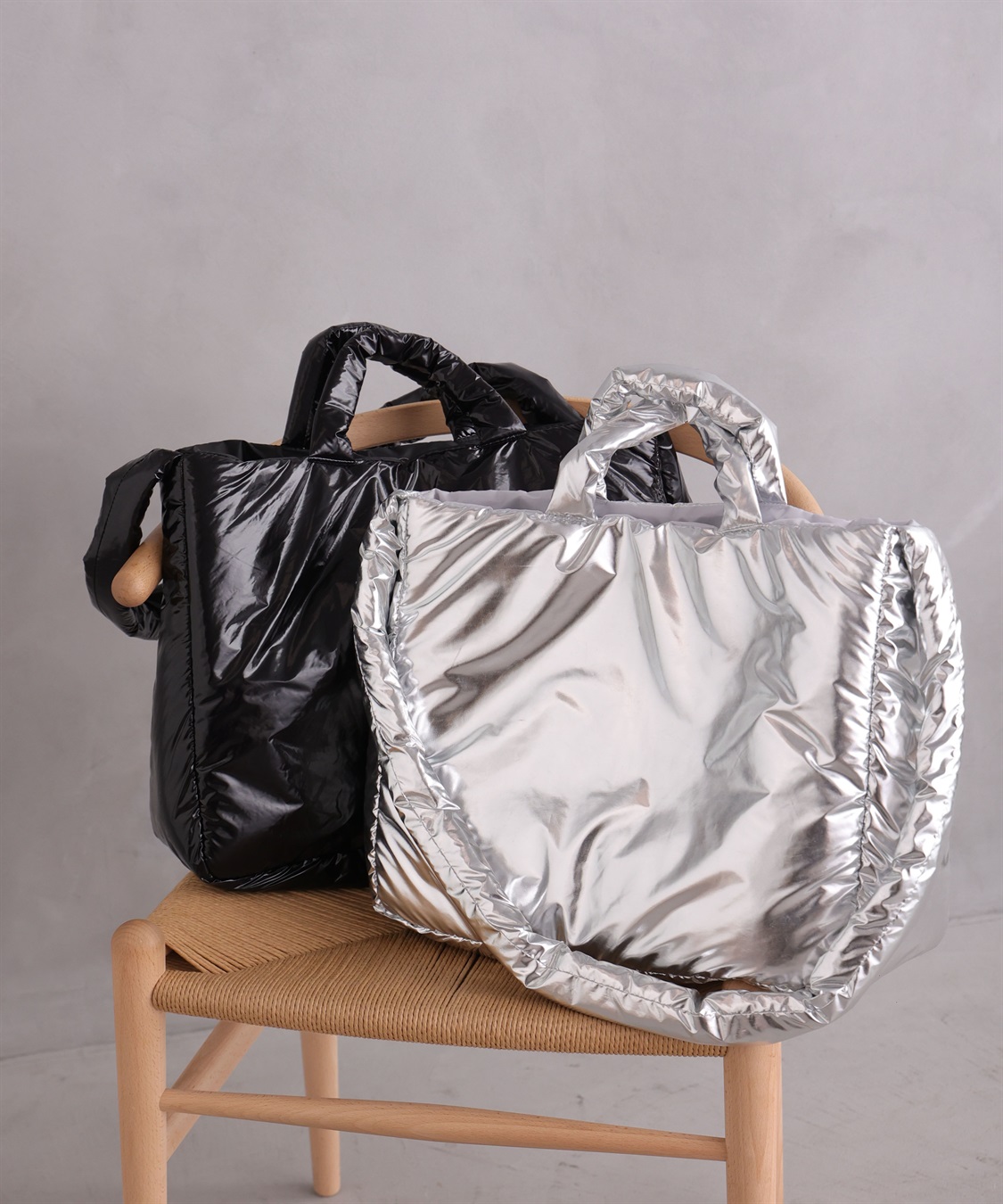 ONE‘S TRUE メタリックパフバッグ_sub_18