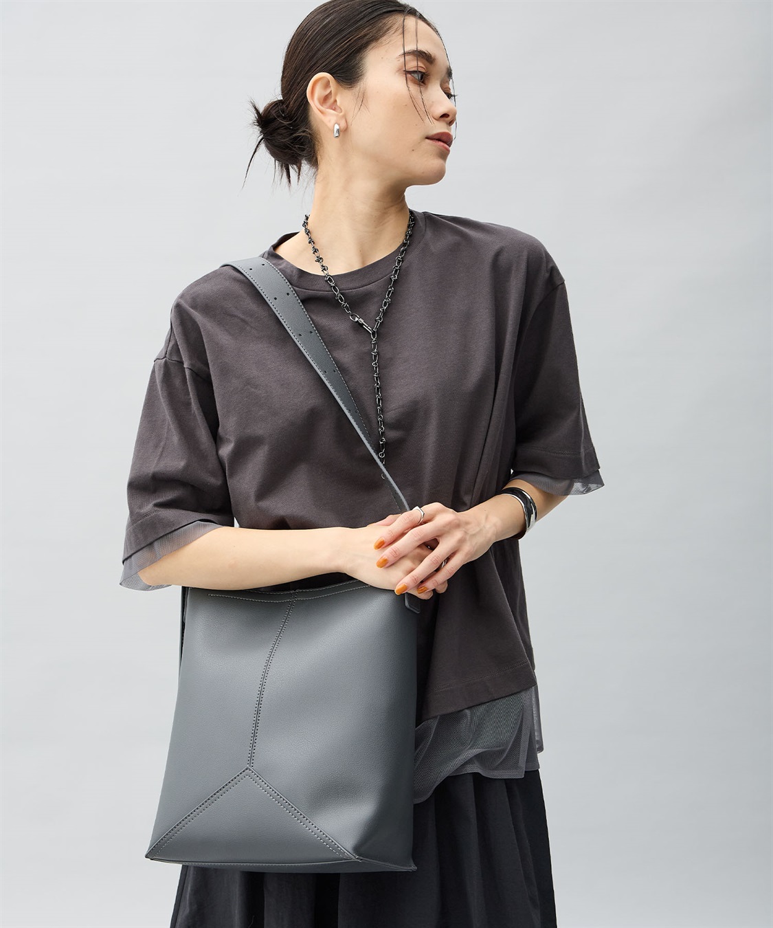 ONE‘S TRUE フェイクレザーBAG_sub_1