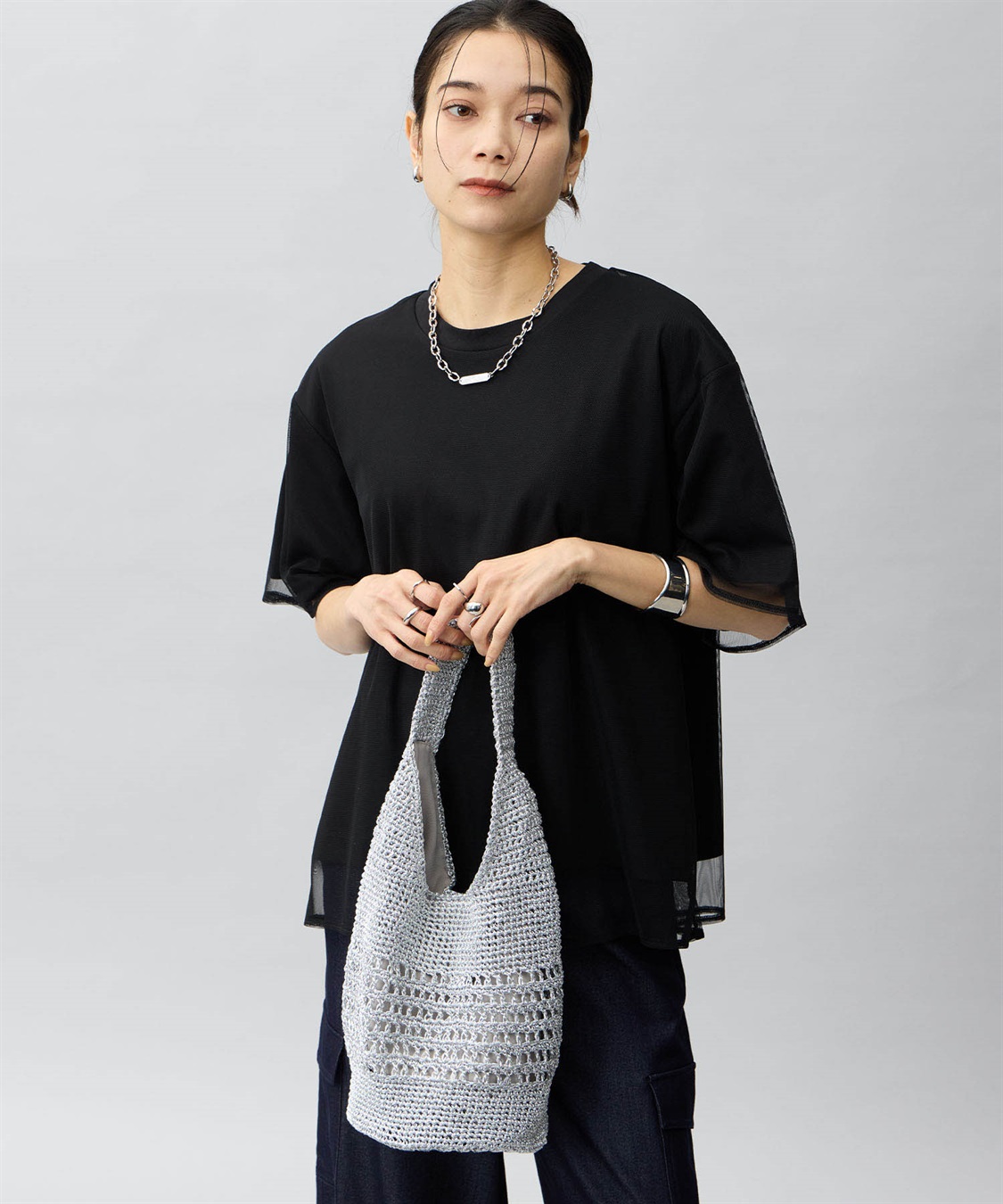 ONE‘S TRUE メタルヤーンBAG_sub_1