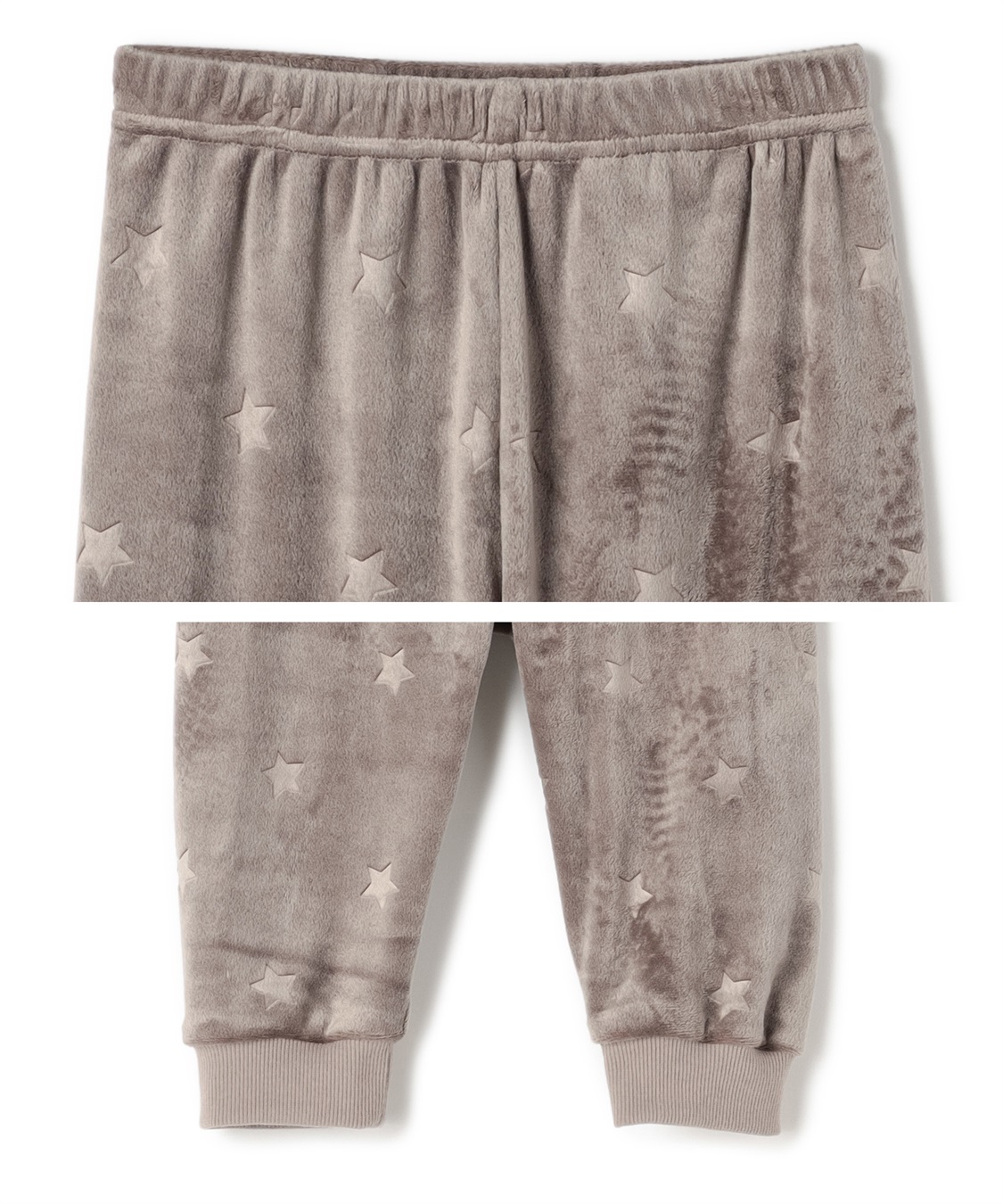 Rosemadame 【親子ペア可能】しっとりベロア 星柄エンボス長袖パジャマ_sub_27