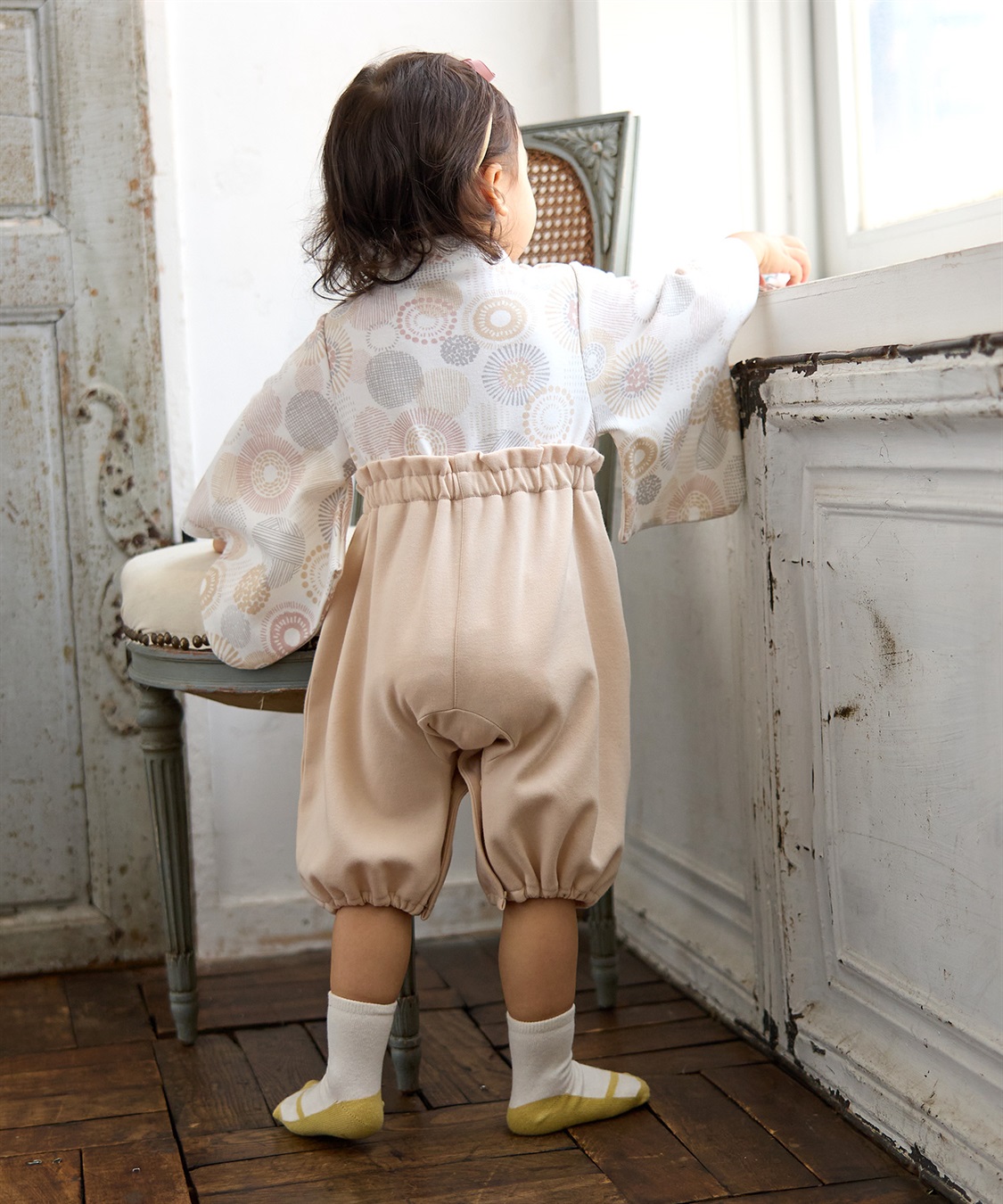 Rosemadame ベビー リボン付き袴ロンパース（女の子）_sub_11