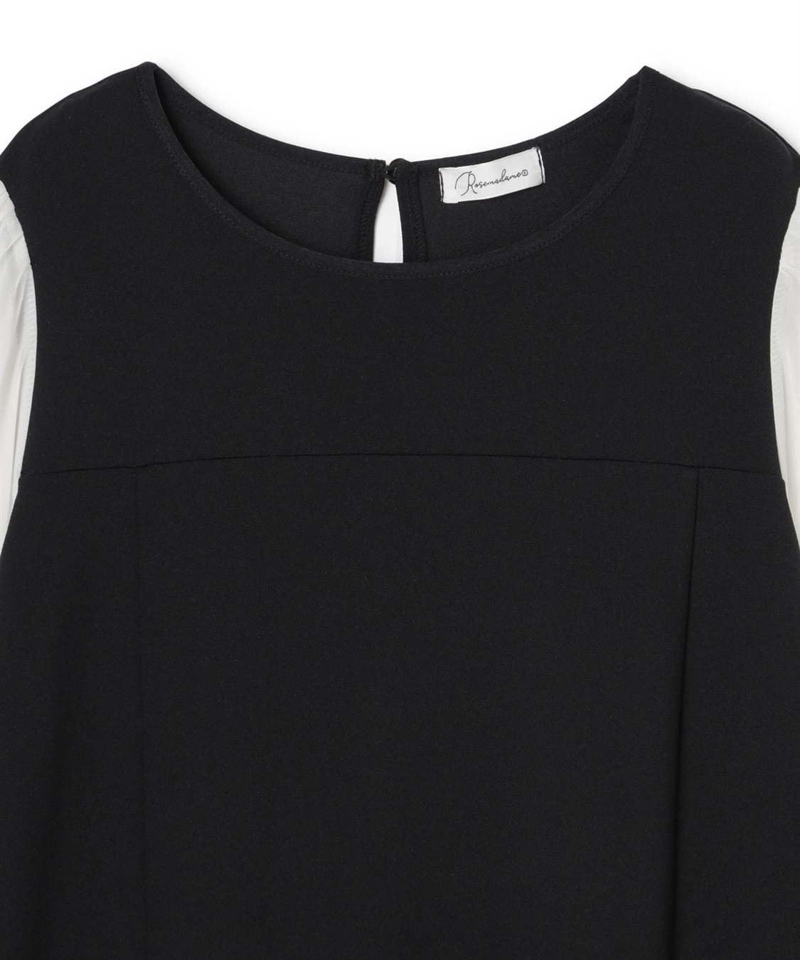 Rosemadame シフォンスリーブ ストレッチジョーゼットワンピース（マタニティ/授乳服）授乳口付き 授乳楽々 妊婦服 産前・産後対応_sub_24