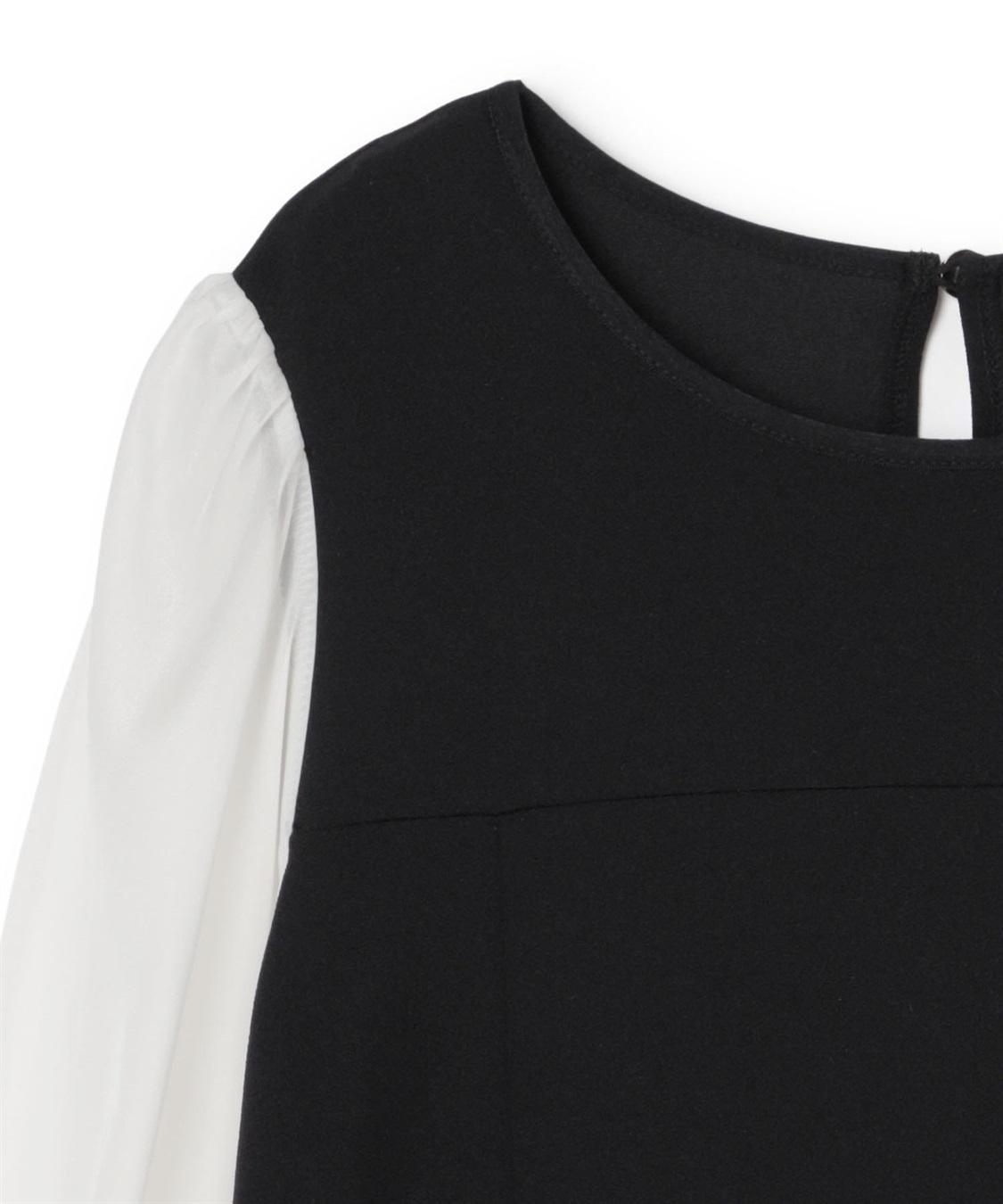 Rosemadame シフォンスリーブ ストレッチジョーゼットワンピース（マタニティ/授乳服）授乳口付き 授乳楽々 妊婦服 産前・産後対応_sub_26