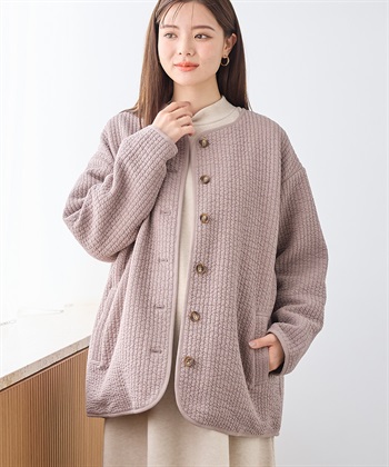Rosemadame キルトママコート(マタニティ&授乳服）授乳口付き 授乳楽々 妊婦服 産前・産後対応_subthumb_1