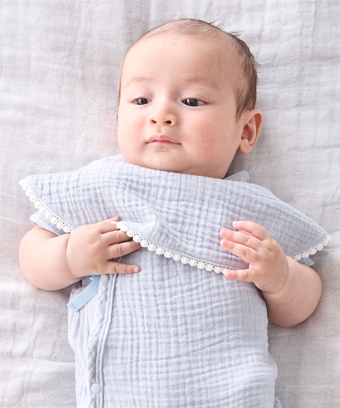 Rosemadame 【親子ペア可】綿100％ ダブルガーゼベビースタイ_sub_1