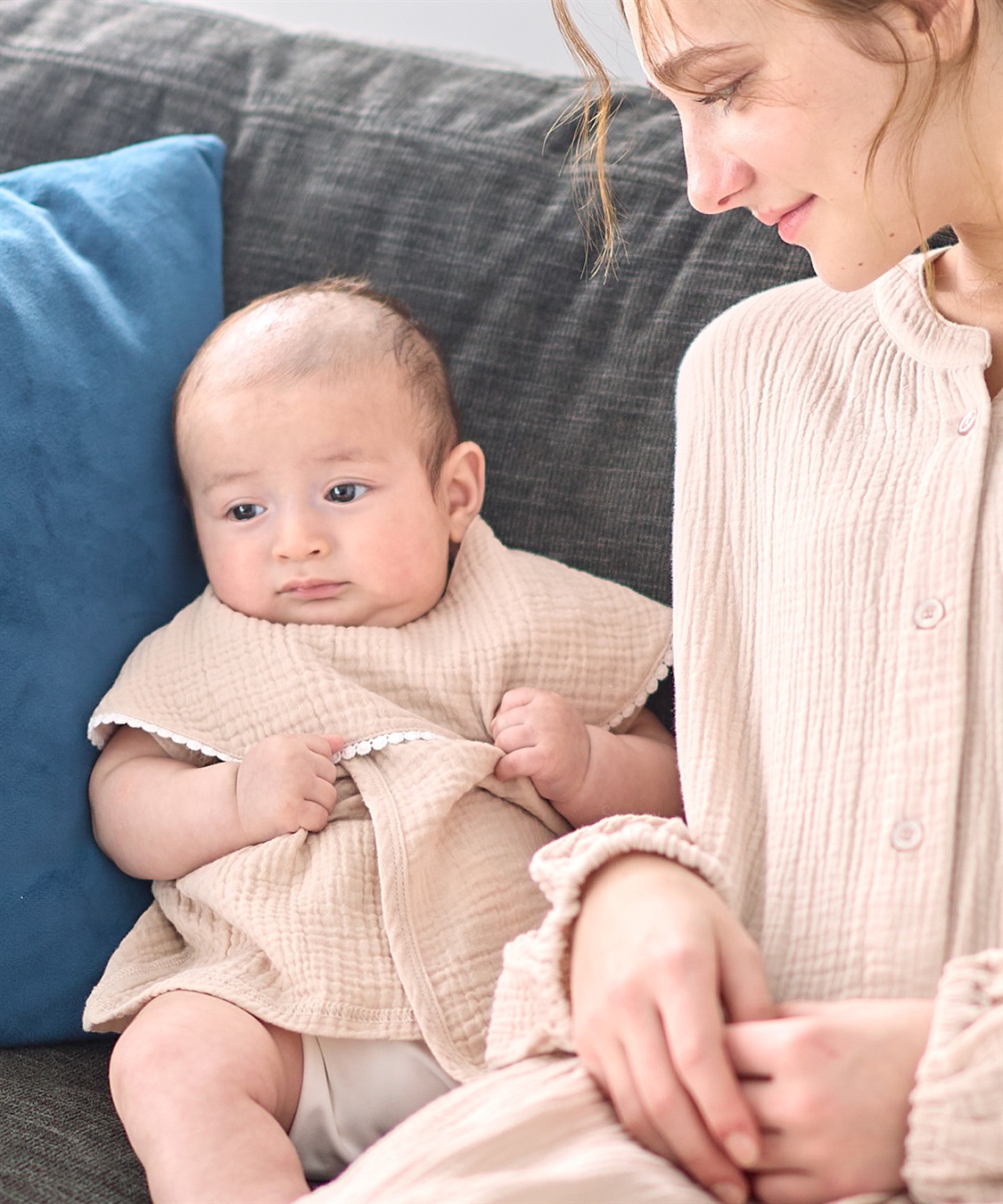 Rosemadame 【親子ペア可】綿100％ ダブルガーゼベビースタイ_sub_11