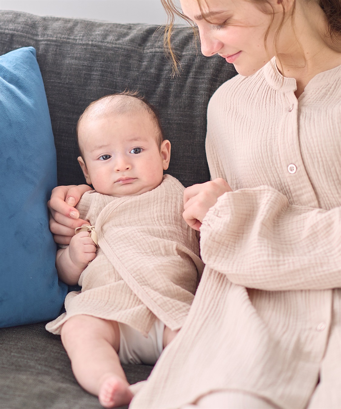 Rosemadame 【親子ペア可】綿100％ ダブルガーゼ短肌着_sub_10