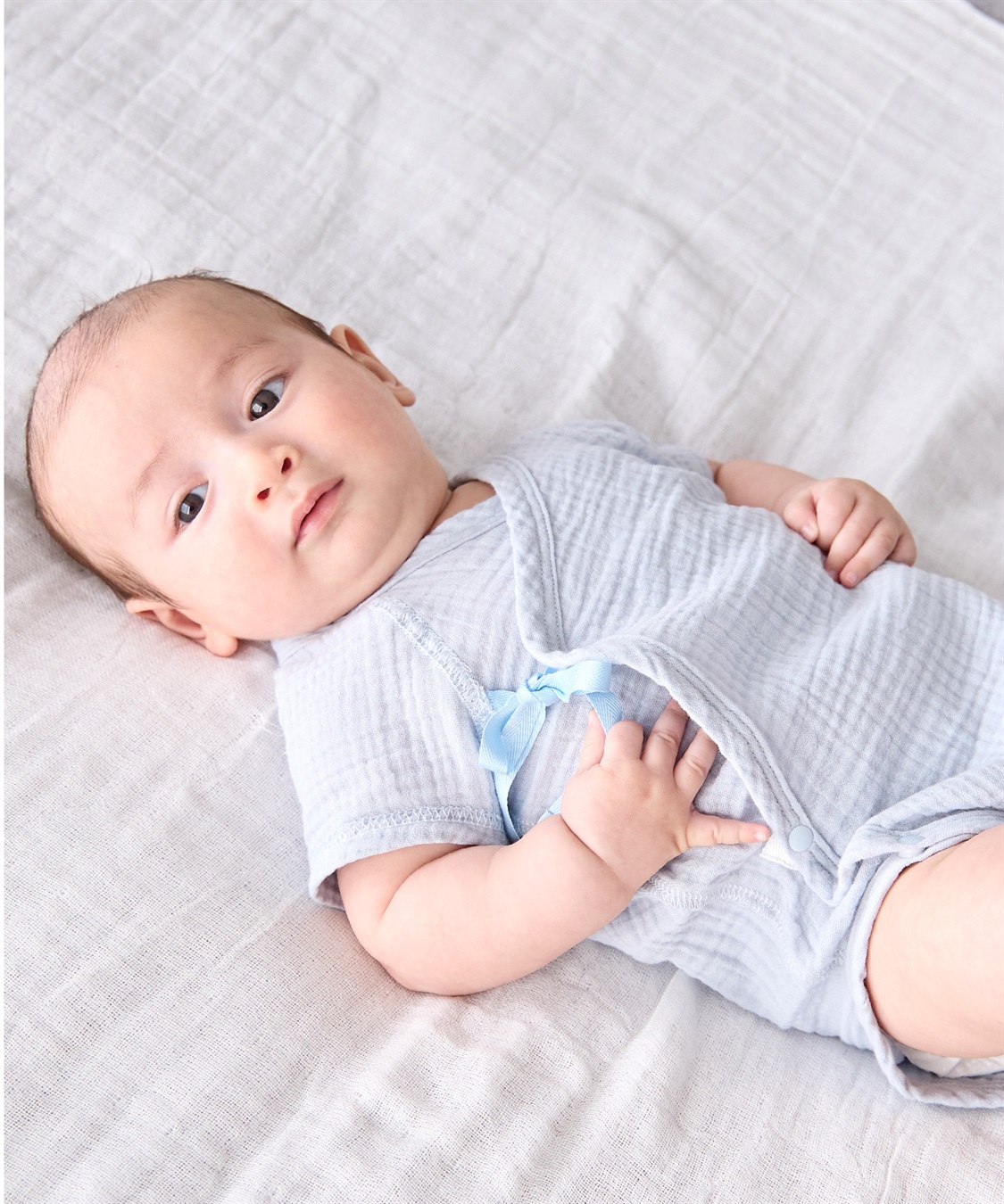 Rosemadame 【親子ペア可】綿100％ ダブルガーゼローンパース_sub_6