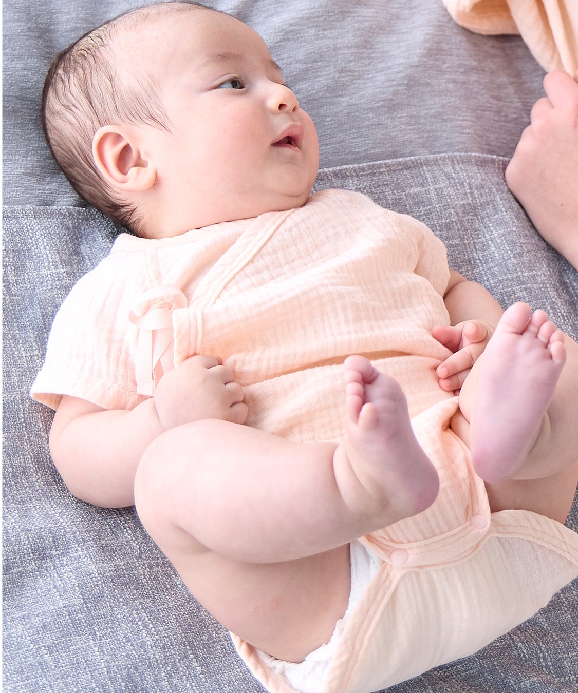 Rosemadame 【親子ペア可】綿100％ ダブルガーゼローンパース_sub_10