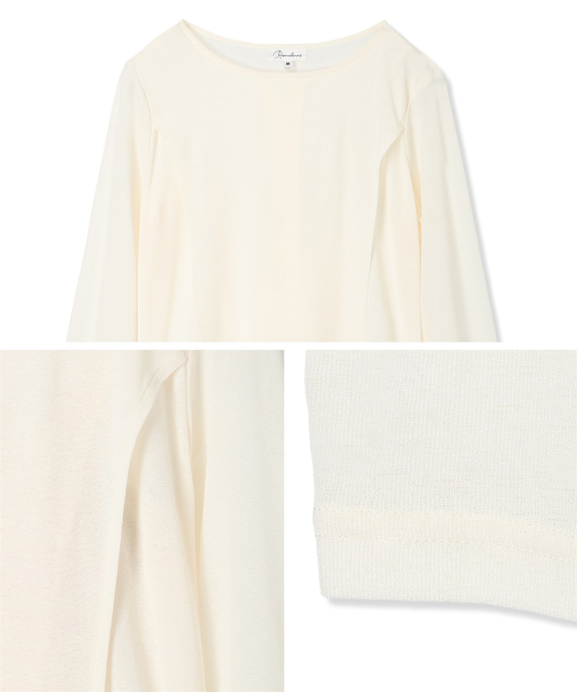 Rosemadame シアーカットソー×フレアキャミセット(マタニティ&授乳服）授乳口付き 授乳楽々 妊婦服 産前・産後対応_sub_22