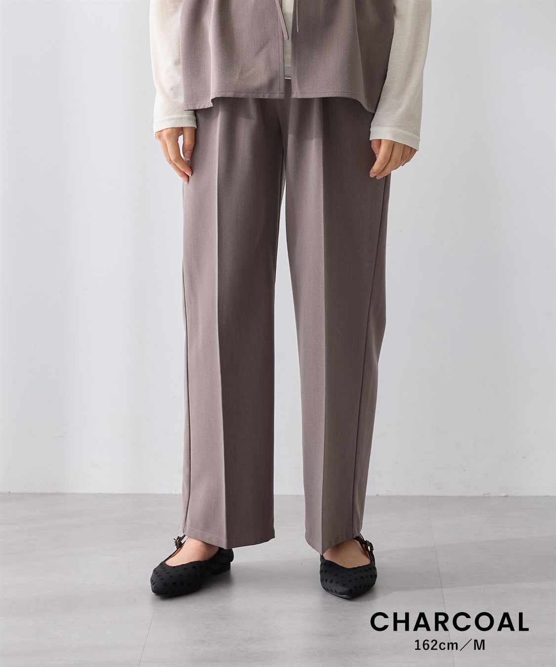 Rosemadame おなかを優しくカバーするストレートパンツ（マタニティ/ 妊婦服）産前・産後対応_sub_4