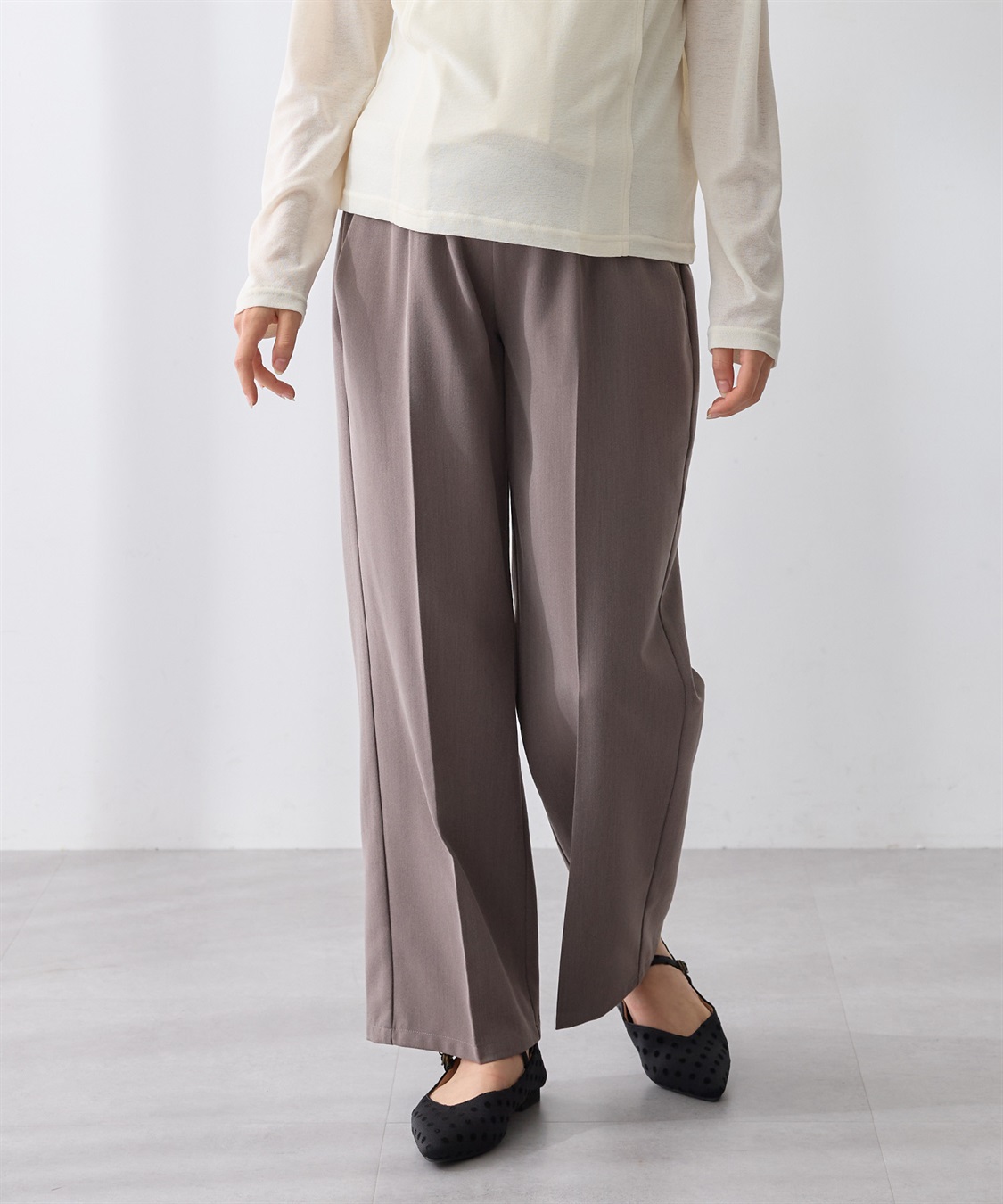 Rosemadame おなかを優しくカバーするストレートパンツ（マタニティ/ 妊婦服）産前・産後対応_sub_14