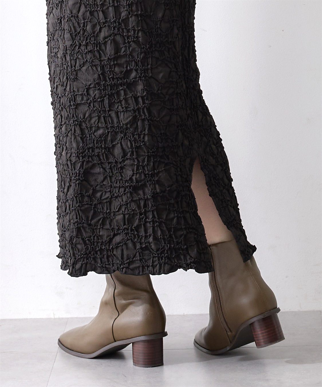 Rosemadame ふくれシャーリングスカート（マタニティ～産後）妊婦服 産前・産後対応_sub_10