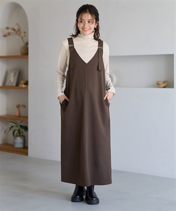 Rosemadame メロウリブカットソー×ニットカルゼジャンパースカート_subthumb_2