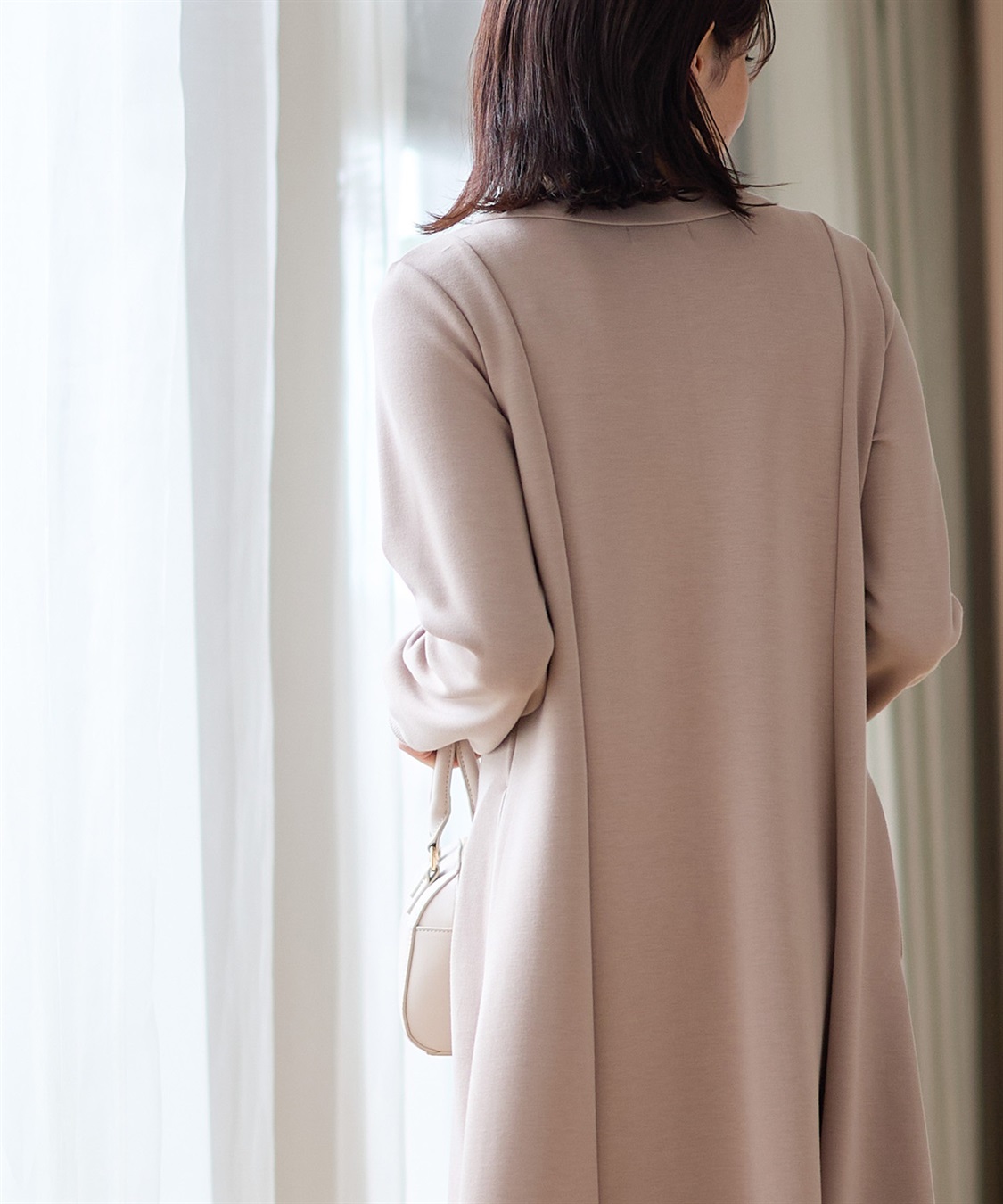 Rosemadame ダンボールフレアワンピース(マタニティ&授乳服）授乳口付き 授乳楽々 妊婦服 産前・産後対応_sub_18