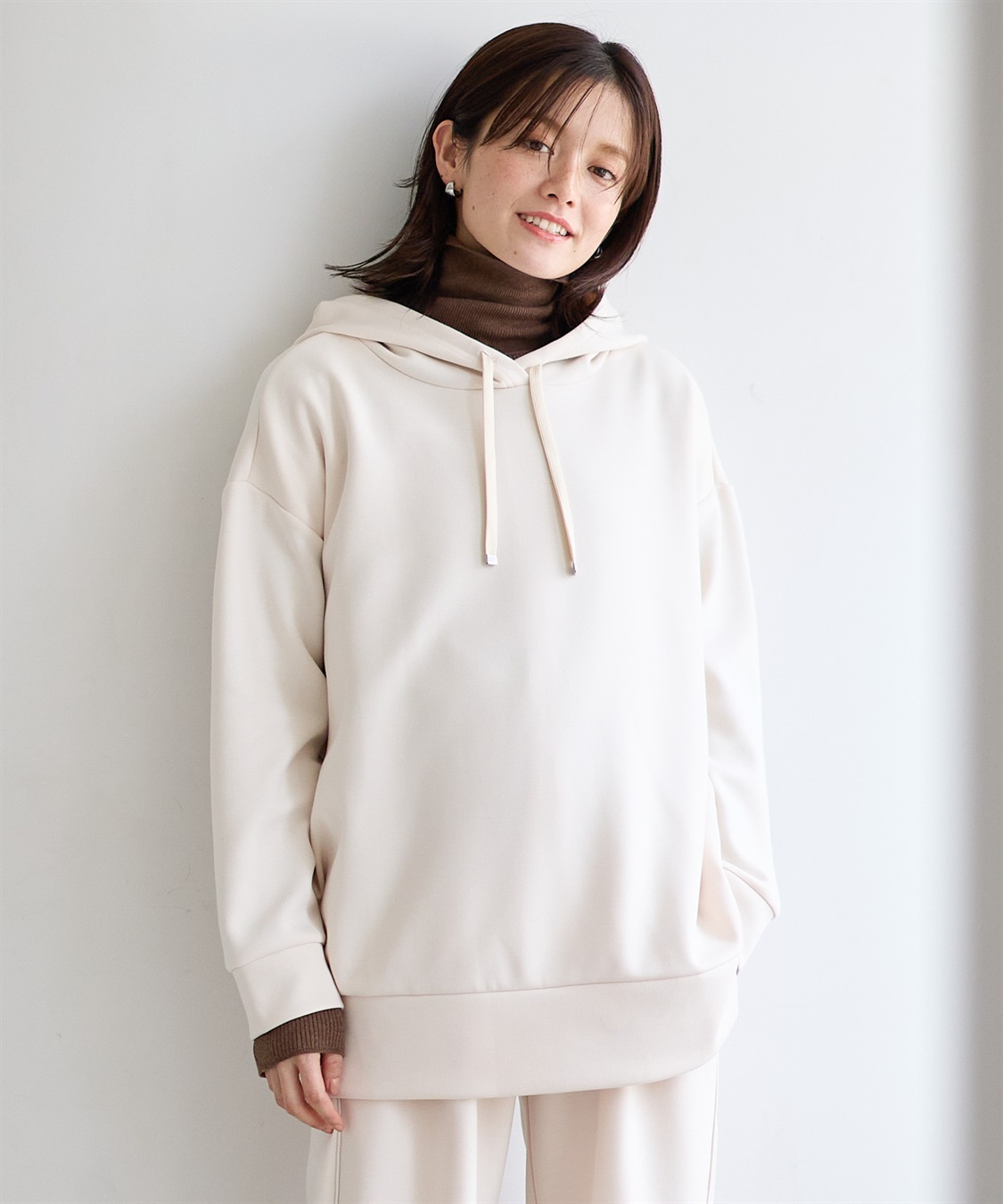 Rosemadame ダンボールパーカートップス(マタニティ&授乳服）授乳口付き 授乳楽々 妊婦服 産前・産後対応_sub_2